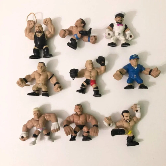 WWE Rumblers Lot of 9 Wrestling Action Figures Scarce Punk Big  Show John Cena - Picture 1 of 16